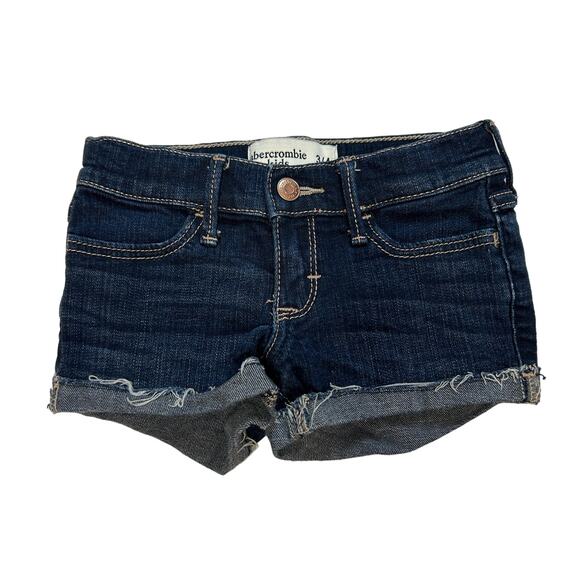 Abercrombie Kids Girls Denim Shorts 3-4Y - Picture 1 of 3